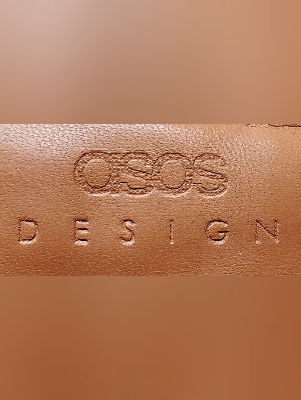 ASOS Design Nyla Heeled Mule Square Toe Sz8 Brown  Vegan Suede Slide Pump Sandal - Picture 2 of 10